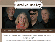 Tablet Screenshot of carolynharley.com